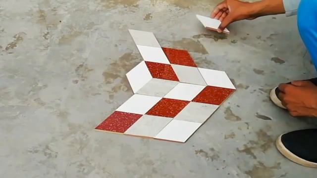 Awesome Technique how to create cube puzzles game design floor and wall tiles with marble смотреть онлайн