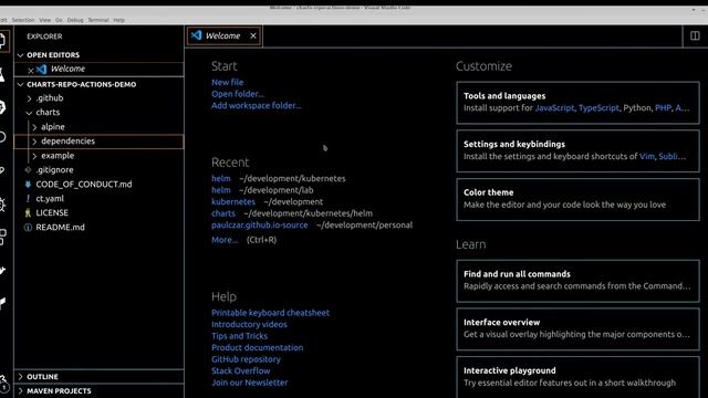 Creating a Helm Chart Repository using Github Actions смотреть онлайн