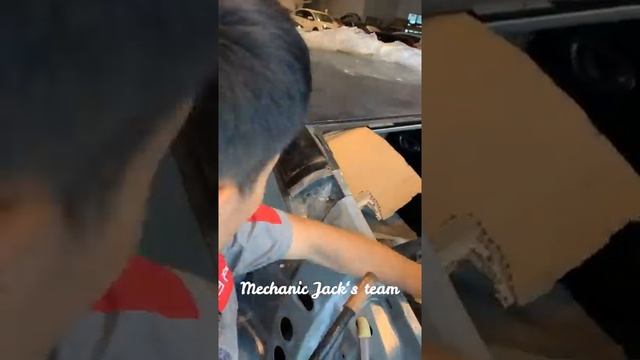 Process of Nissan Sylphy restoration after crashed 18|Mechanic Jack смотреть онлайн