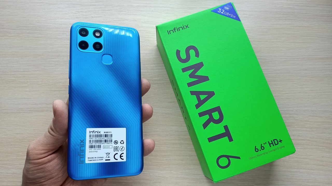 Обзор Infinix SMART 6 2/32Gb ?
