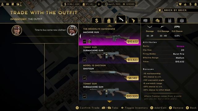 Empire of Sin EVERY UNIQUE BOSS WEAPON the game RANKED смотреть онлайн