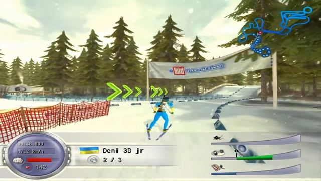 Biathlon 2006: Go For Gold | Кар'єра біатлоніста | #22 | Kontiolahti: Mass start | Дуель смотреть онлайн