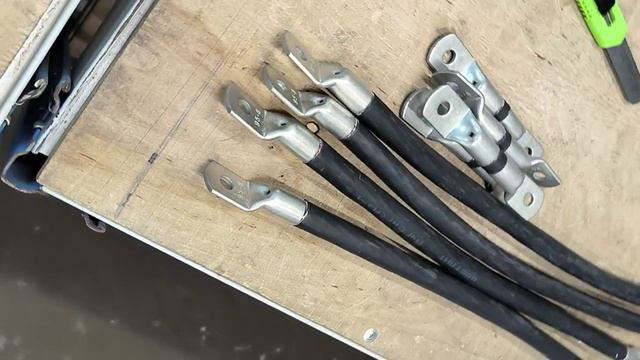 Перемычки из провода ПуГВ 6-120 мм.кв сечение 95 мм2, изготовление в компании АНБИК смотреть онлайн