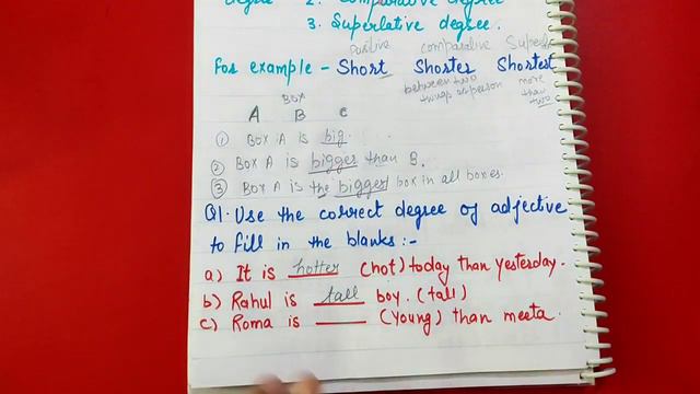 Degrees of Comparison Worksheet for class 3/ English Grammar Worksheet / English for class 3 смотреть онлайн
