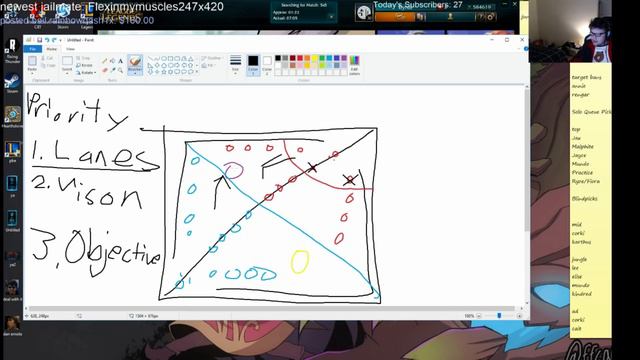 Dyrus shows how to setup Baron Nashor l League of Legends смотреть онлайн