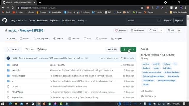How to install firebase library on Arduino смотреть онлайн