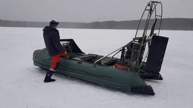 Сравнение Аэролодок с разными двигателями зимой смотреть онлайн