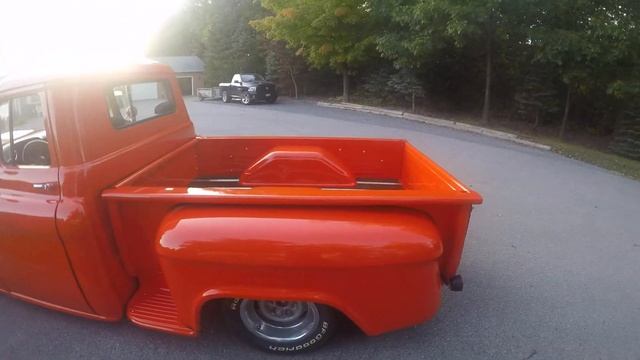 1956 Chevy Task force Truck with ls 6 Litre смотреть онлайн