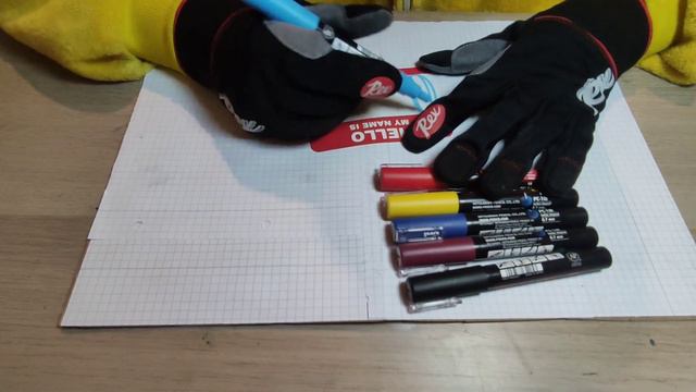 Обзор на маркеры Posca pc-1m 0.7 mm. Обзор от Over-а. #обзор #posca смотреть онлайн