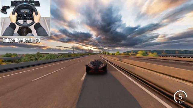 60000HP Bugatti Bolide (Over 2000kmh) - Assetto Corsa Gameplay смотреть онлайн