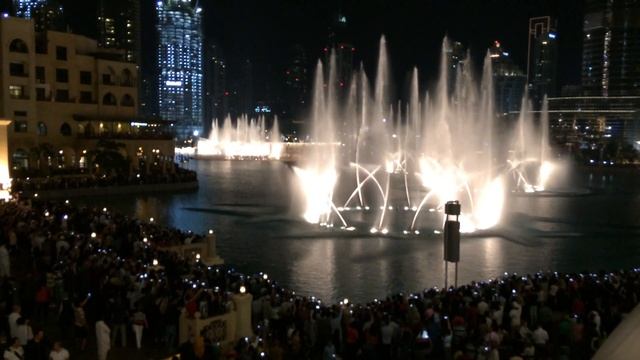 Дубаи | Шоу фонтанов в Дубае | Музыкальный фонтан - это надо видеть! смотреть онлайн