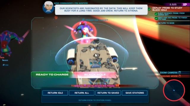 EDGE OF SINGULARITY! PROBING THE BLACK HOLE|SPACE CREW CAMPAIGN|EPISODE #10 смотреть онлайн