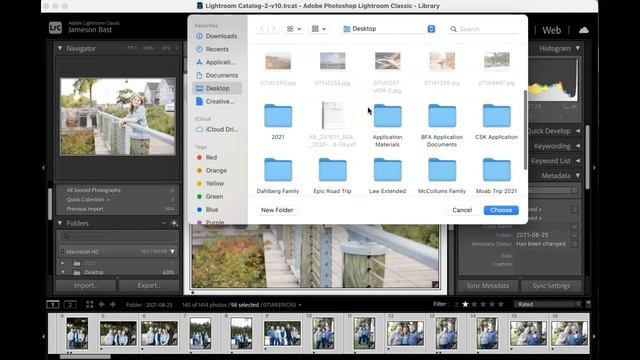 Importing Photos to Lightroom смотреть онлайн