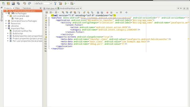 JavaFX Project on NBAndroid смотреть онлайн