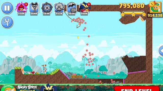 Angry Birds Friends Tournament 1191 Level 3 HighScore Power UP смотреть онлайн