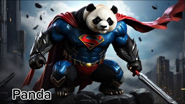 ask AI to make a superman superhero but an animal смотреть онлайн