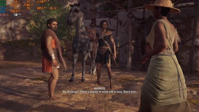 Assassin’s Creed Odyssey 720p Low on NVIDIA QUADRO K2200M смотреть онлайн
