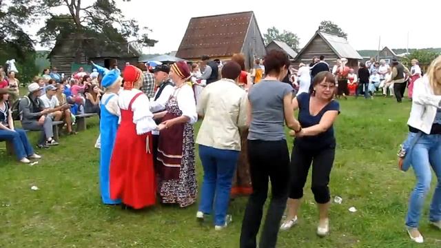Киндасовский разгуляй - старинный карельский танец смотреть онлайн