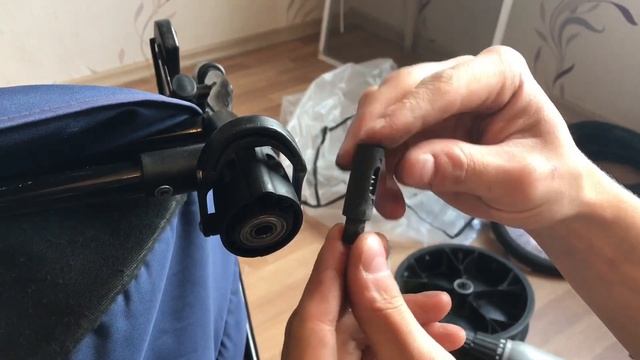 Ремонт фиксатора переднего колес детской коляски Tutis Zippy/adamex/verdi/sojan/rico и др.