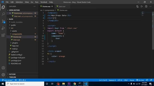 Vue JS 3 tutorial #26 Non-Props Data смотреть онлайн