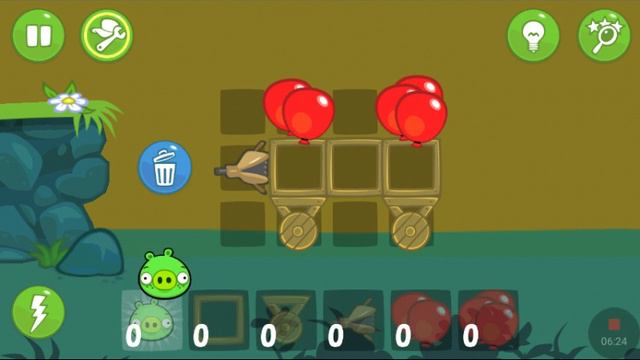 Обзор игры Bad Piggies смотреть онлайн