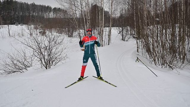 Как заехать на лыжах в подъем? Ошибки двухшажного подъемного конькового хода! смотреть онлайн