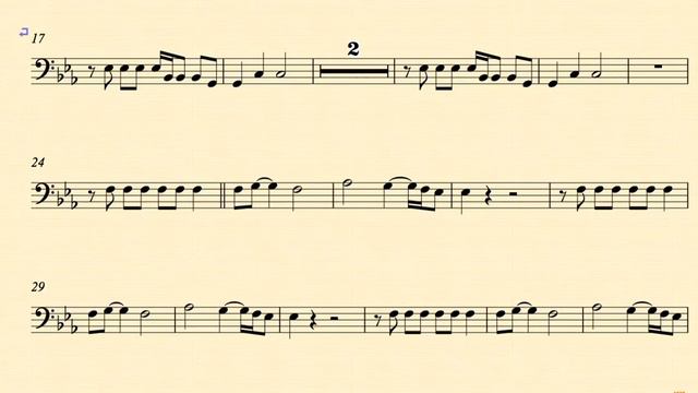 Fall Down - Miley Cyrus - Trombone - Sheet Music, Chords, and Vocals смотреть онлайн