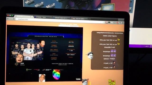 Emote Hell: An Interactive Twitch Viewer Made In NodeJs смотреть онлайн