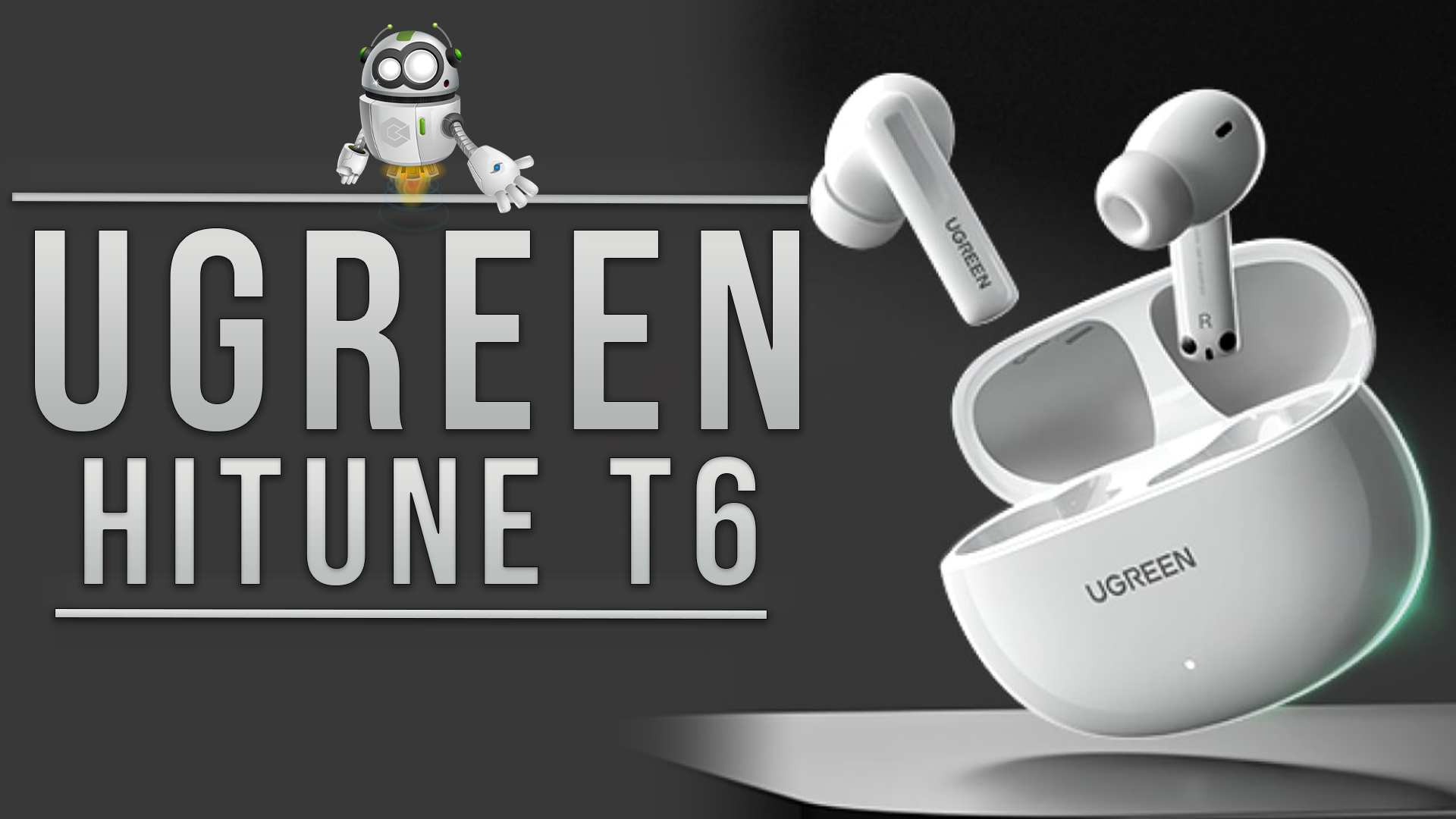 Топ за Свои Деньги! Наушники UGREEN HITUNE T6 с Активным Шумоподавлением и Режимом Прозрачности! смотреть онлайн