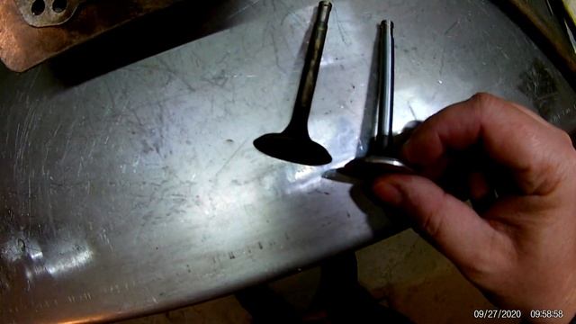 Днепр МТ-11 очередной ремонт (клапана) смотреть онлайн