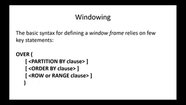Andrea Martorana Tusa - T SQL advanced Grouping and Windowing - 21/03/2018 смотреть онлайн