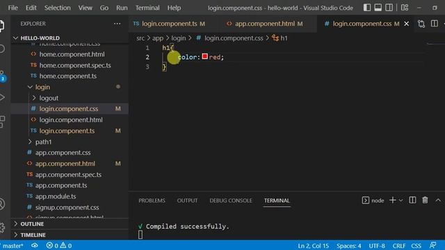 #9: Component with Inline Style and Template | template vs templateUrl | style vs styleUrls смотреть онлайн