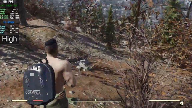 Fallout 76 All Settings 1080p GTX 1060 3GB| I5-4690K| 16 GB RAM