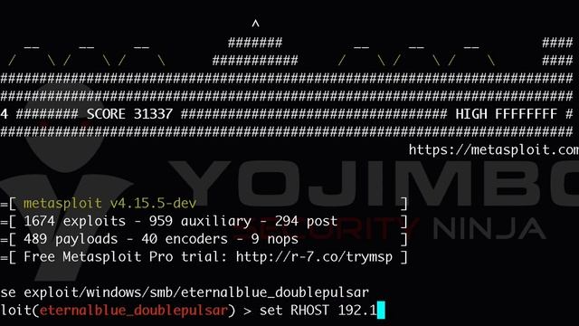 docker kali doublepulsar смотреть онлайн