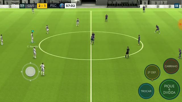 Jogando com Cristiano Ronaldo Toty 96 [FIFA MOBILE] !!!!! смотреть онлайн