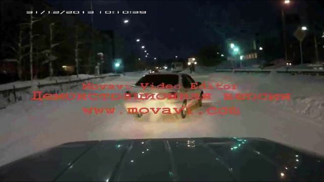 Надым. Реальный наезд на полицейского. смотреть онлайн