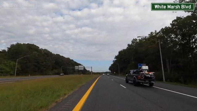 White Marsh Blvd | Baltimore POV Driving смотреть онлайн