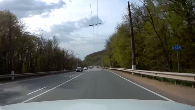 Крым2019 / 1-ое Мая / Дорога Симферополь-Алушта (под музыку) смотреть онлайн