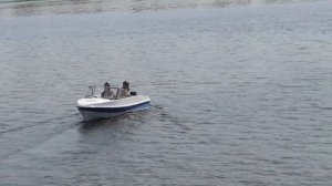 ходовые качество катера Афалина 395 с мотором 9.8