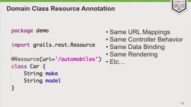 RESTful Grails 2 смотреть онлайн