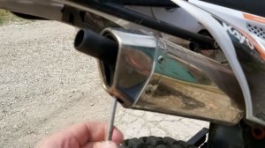 Флейта в глушитель на KAYO T2