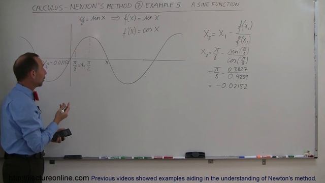 Calculus: Newton's Method (7.5 of 7) Example 5: A Sine Function смотреть онлайн