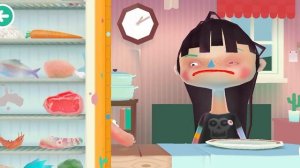 тока кухня /тока китчен /toca kitchen  готовлю воздух☁ и жарю ананас ?