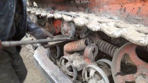 Замена пружины на каретке дт 75