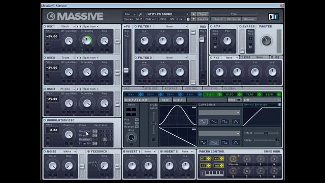 Massive tutorial - Doctor P Wobble Bass/Synth смотреть онлайн