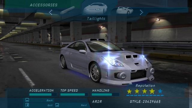 Need for Speed: Underground — Toyota Celica GT-S (T230) (Vince) смотреть онлайн
