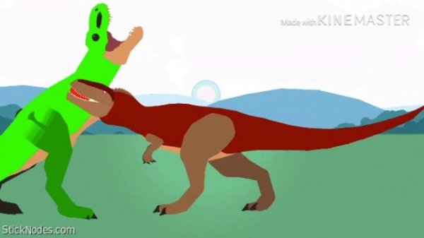 Dino Battle /Stick Nodes/