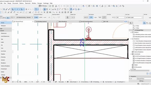 Dimensions in Archicad#dimension #archicad22 #construction смотреть онлайн