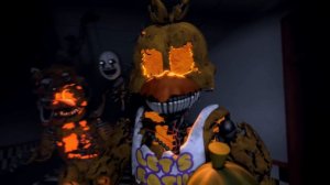 [SFM FNAF] SCRAP VS HALLOWEEN ANIMATRONICS Animation