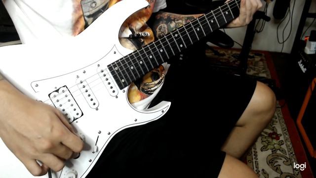 Ibanez GRG140 WH with Kill switch button. смотреть онлайн